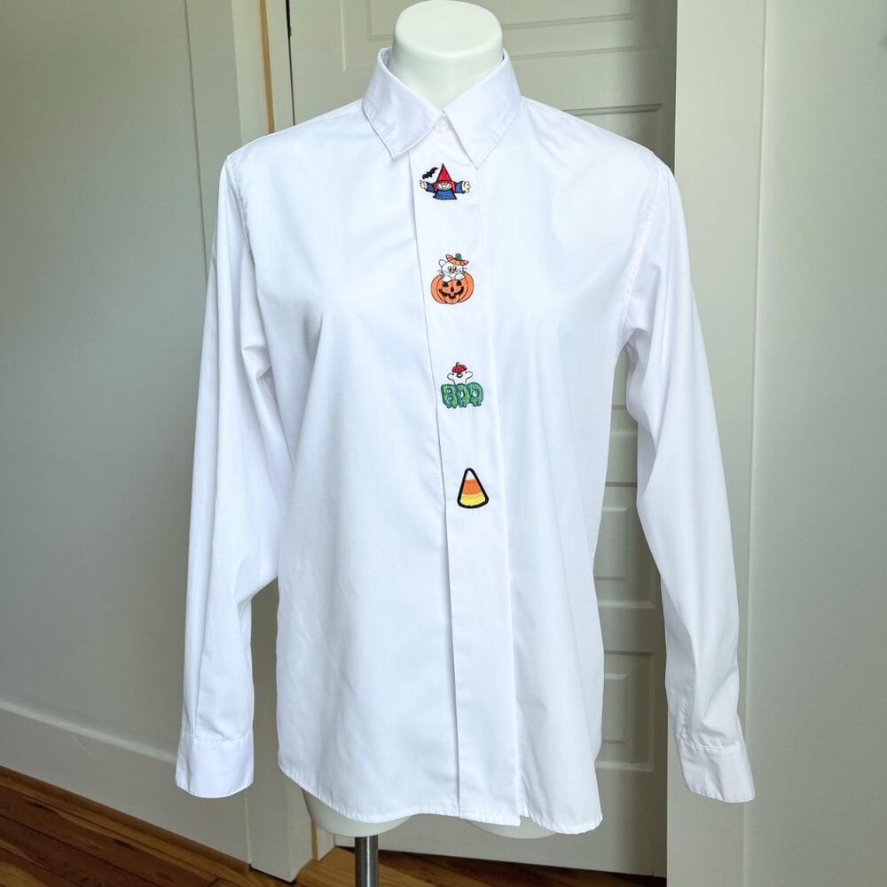 90s Halloween Button down